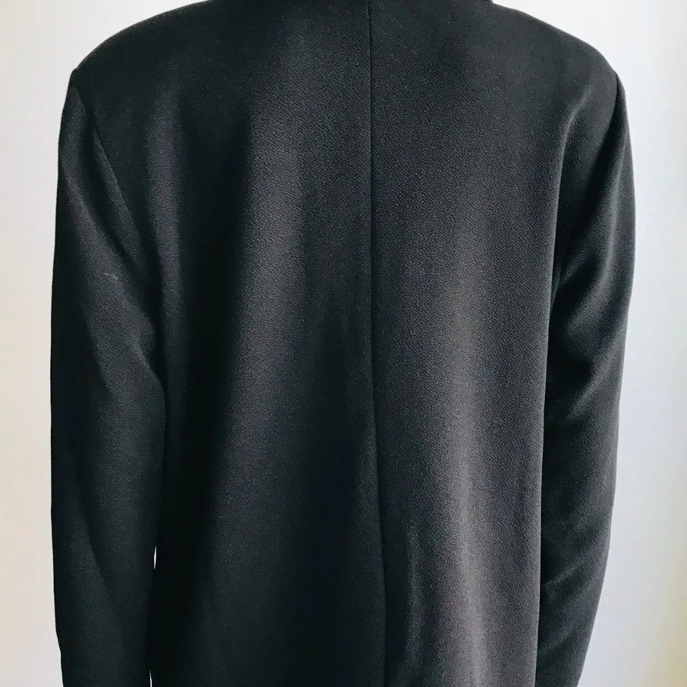 Michael Kors Studded Black‎ Blazer Jacket  Career Office Minimalist Small NWT - Picture 8 of 8